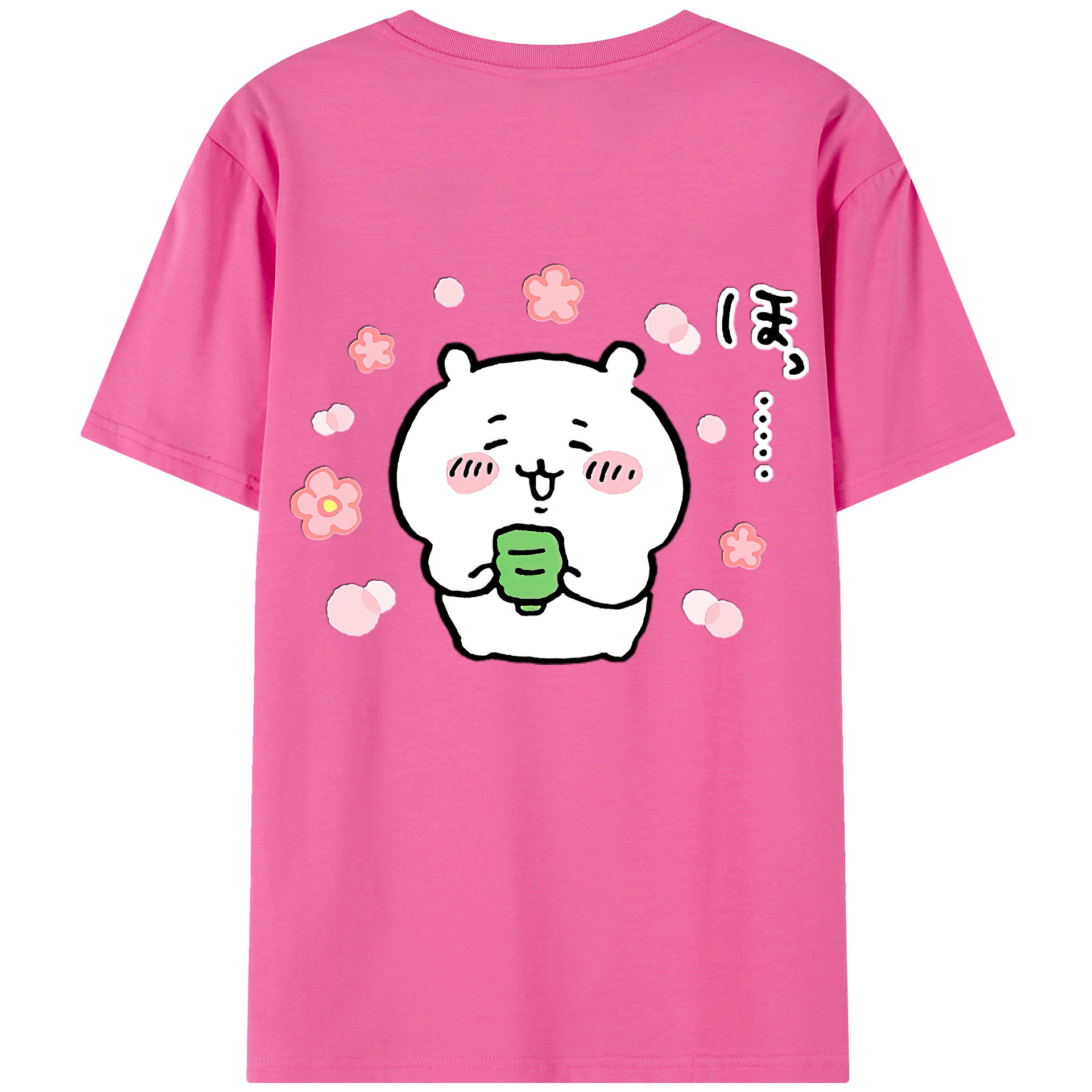 （画像用） ちいかわ ちいかわ Chii-kawa chiikawa レディース半袖Tシャツ(バックプリント)